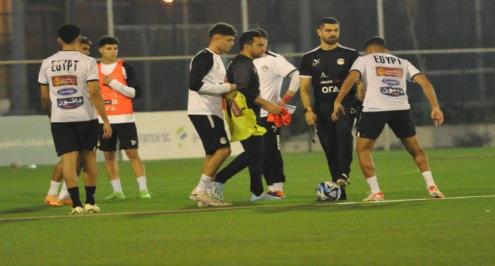 منتخب مصر الأولمبي يختتم استعداداته لمواجهة المغرب في مباراة الميدالية البرونزية